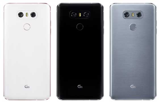 LG G6 Colors
