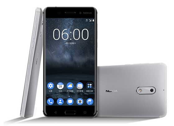 銀白色 Nokia 6