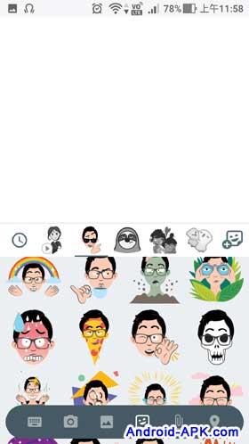 Allo Selfie Stickers