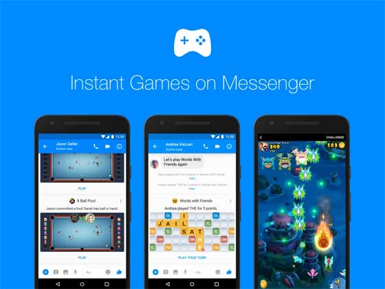 Facebook Messenger  Instant Games 