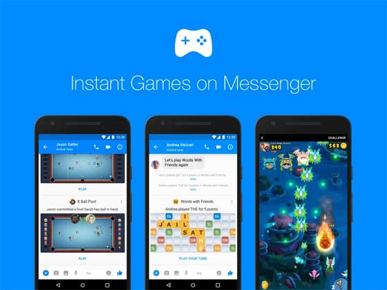 Facebook Messenger Instant Games