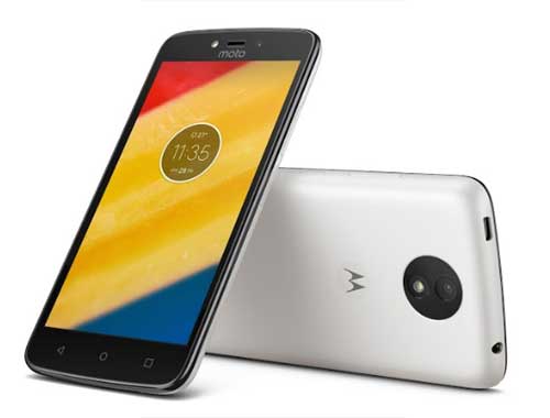 Moto C Plus White