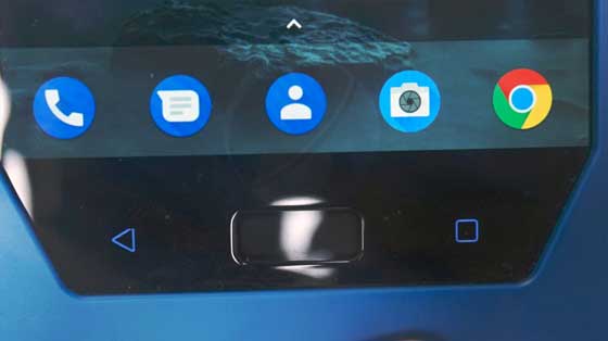 Nokia 9 Home Button Fingerprint