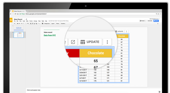 Google Sheets Update Sync