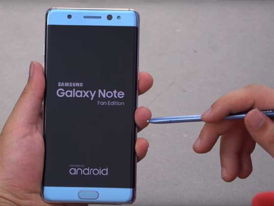 Samsung Galaxy Note FE Unboxing