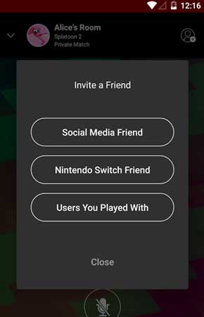 Nintendo Switch Online Invite Friends