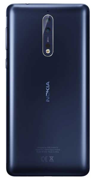 Nokia 8 Back View