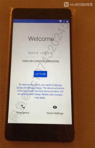 Nokia 8 First Start