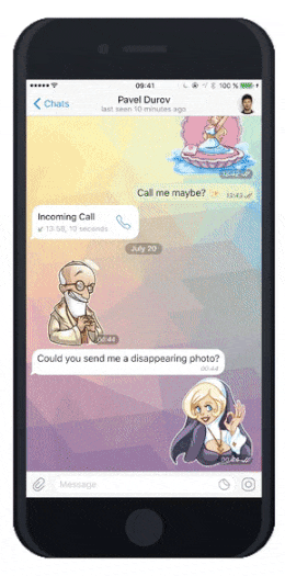 Telegram Disappearing Photo