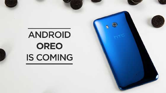 HTC U11 Android 8 Oreo