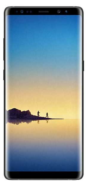 Samsung Note 8 Midnight Black