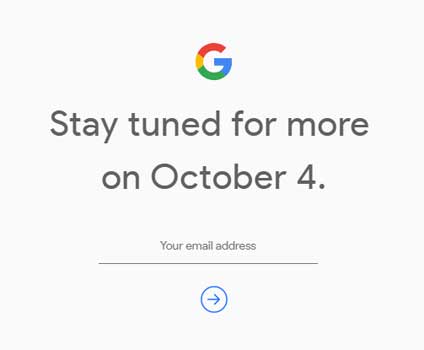 Google Oct 4 Event