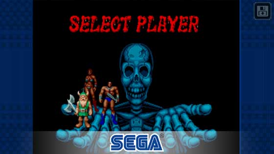 SEGA Forever Golden Axe Player
