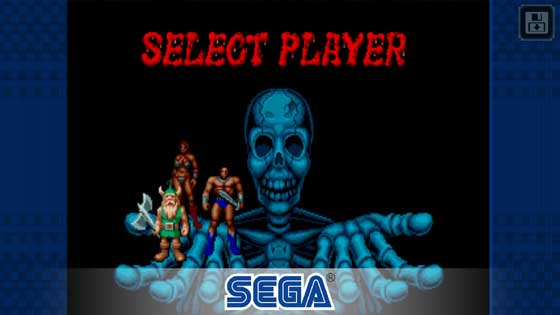 SEGA Forever Golden Axe Player