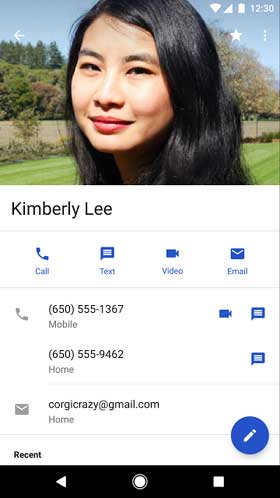 Google Contacts 2.2