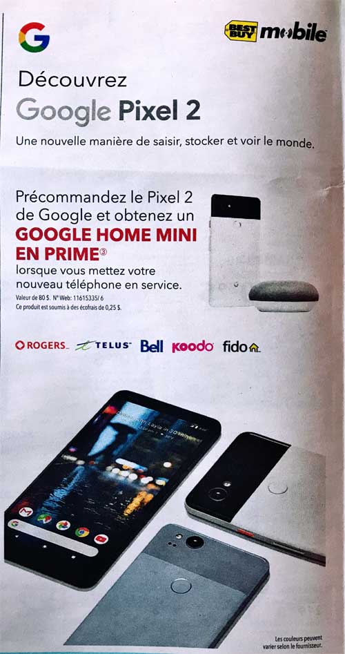 Google Pixel 2 ,Home Mini
