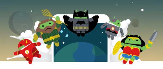 Android Justice League 正義聯盟