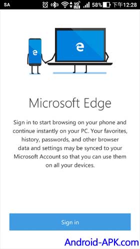 Microsoft Edge Sync Password