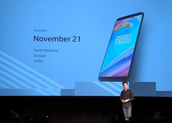 OnePlus 5T 開售