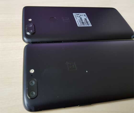 OnePlus 5T Back View