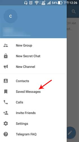 Telegram Side Panel