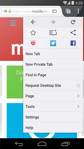 Firefox Android Beta