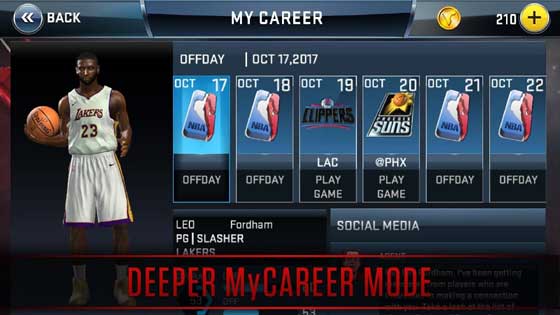 NBA 2K18 MyCareer