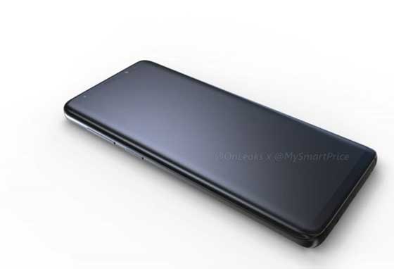 Samsung Galaxy S9+ Render Front
