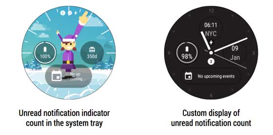 Android Wear 2.9 Notification