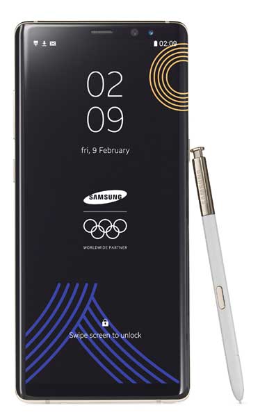 Galaxy Note 8 平昌冬奥特别版
