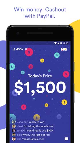 hq-trivia Prize