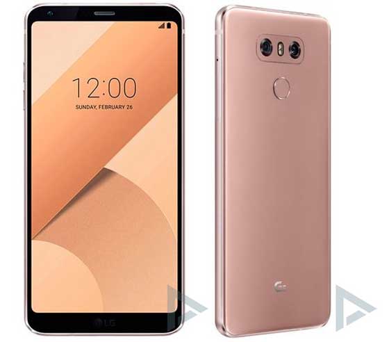 LG G6 Rose Gold