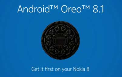 Nokia 8 Android 8.1 Oreo 