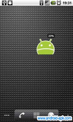 AndroidFace 电池接收讯号 Widget