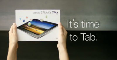 Galaxy Tab 10.1 It's time to tab!