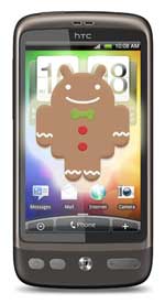 htc desire gingerbread update android 2.3
