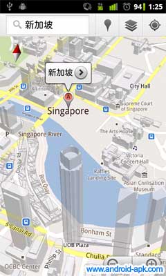Google Maps 3D 新加坡