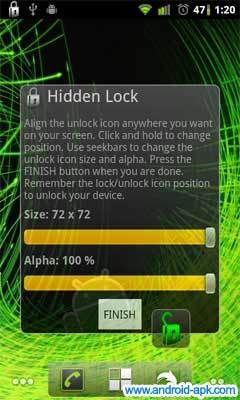 隐形锁 Hidden Lock 解锁图示设定