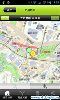 香港乘车易  路线搜寻 地图