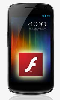 Adobe Flash Player 支援 Android 4.0