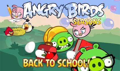 Angry Birds Seasons Back to School
