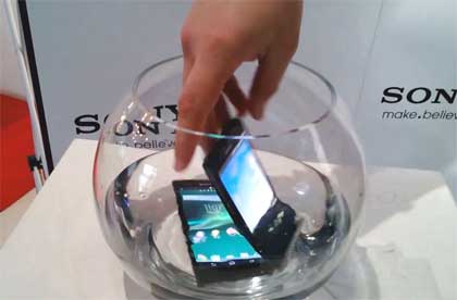 Sony Xperia Z Drop Test Water Test