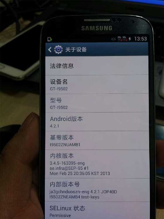 Galaxy S IV GT-I9502