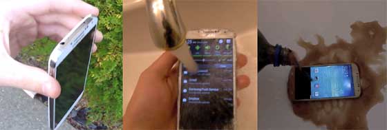 Galaxy S4 Drop Test , Water Test 