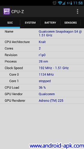 Cpu z apk pc