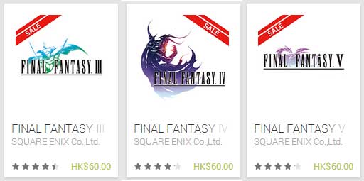 Final Fantasy Sales