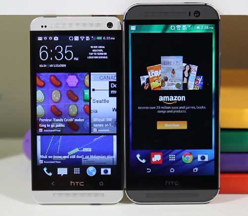 HTC One M7 vs All New HTC One M8
