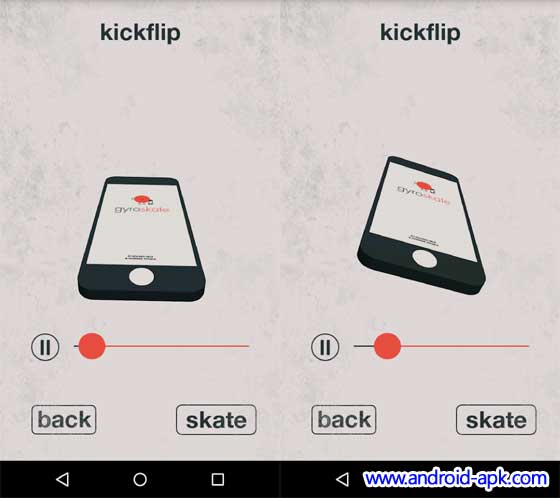 Gyro Skate Kickflip