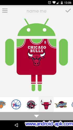 Androidify NBA Chicago Bulls
