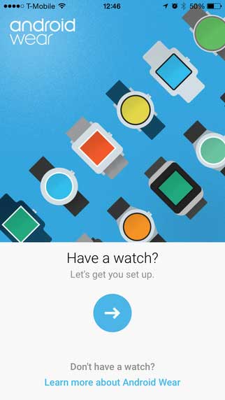 Android Wear iTunes